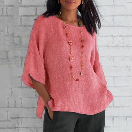 Zomerse Linnen Top voor Dames