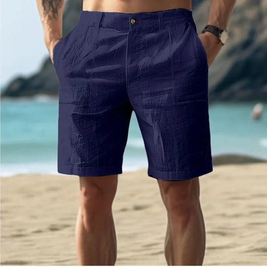 Zomerse Korte Broek van Linnen voor Heren