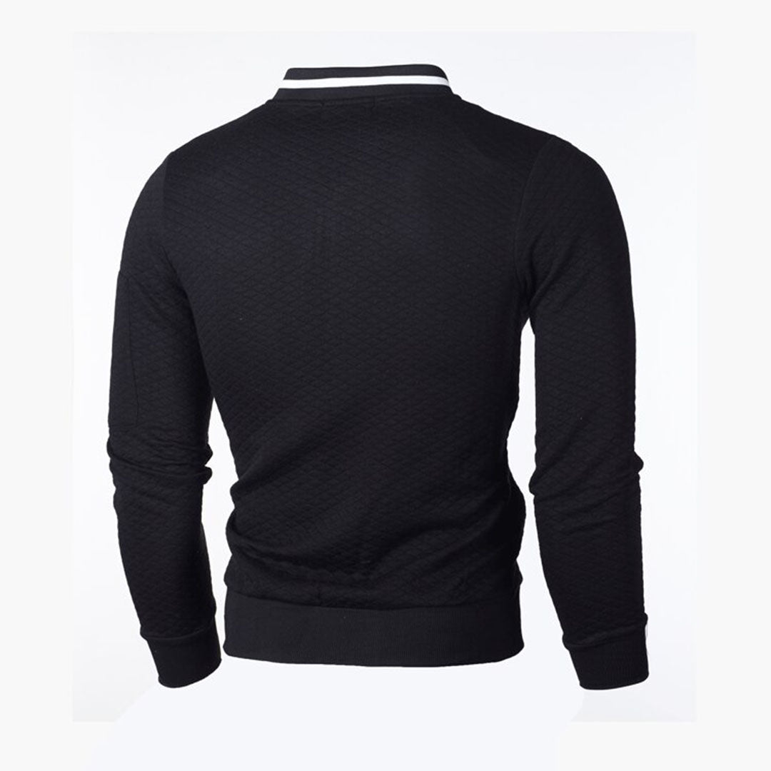Gewatteerde Slim Fit Jack met Rits voor Heren