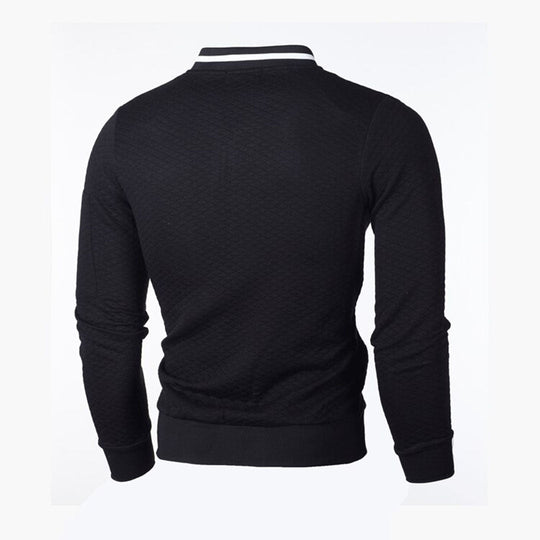 Gewatteerde Slim Fit Jack met Rits voor Heren