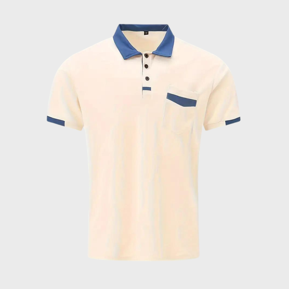 Poloshirt met Borstzak voor Heren