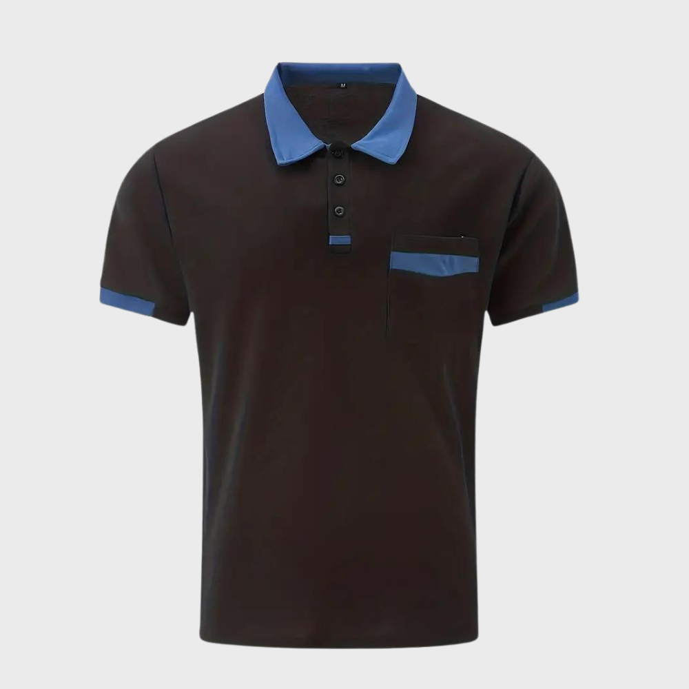 Poloshirt met Borstzak voor Heren