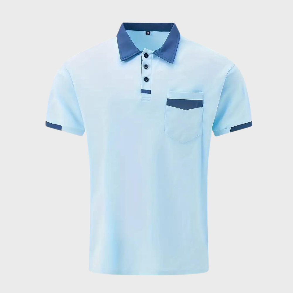Poloshirt met Borstzak voor Heren