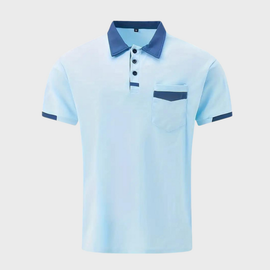 Poloshirt met Borstzak voor Heren