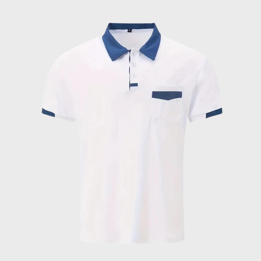 Poloshirt met Borstzak voor Heren