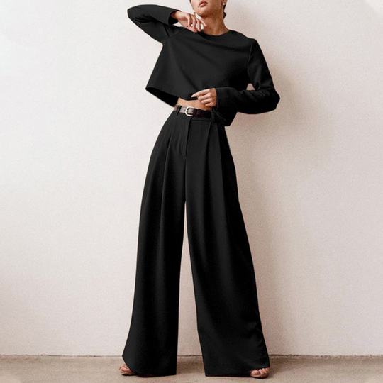 Cropped Top en Broekenset voor Dames