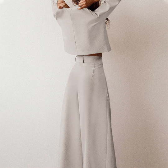 Cropped Top en Broekenset voor Dames