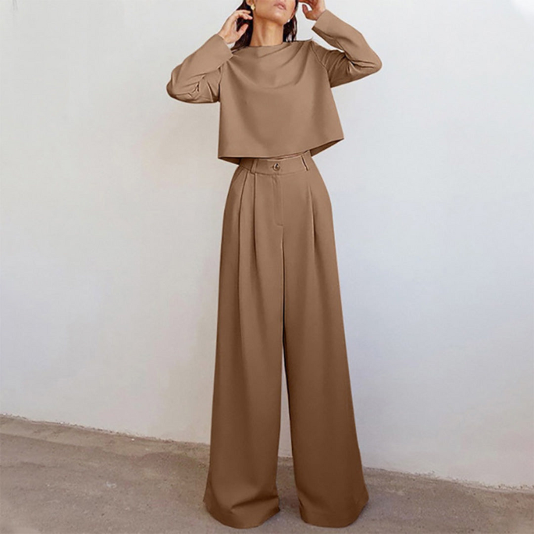 Cropped Top en Broekenset voor Dames