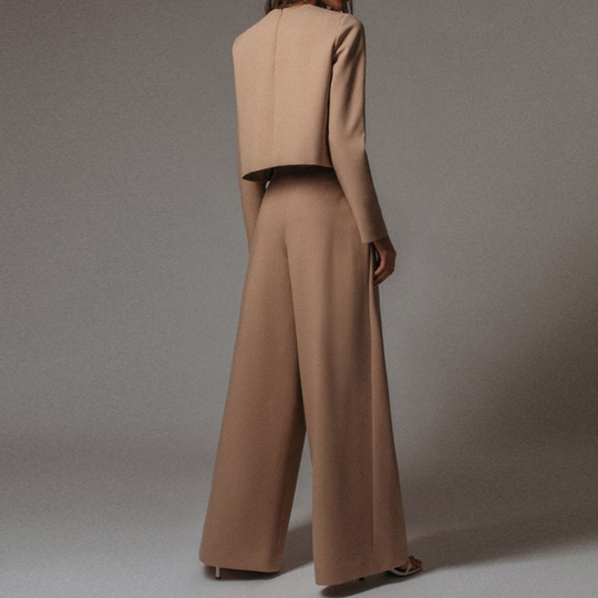 Cropped Top en Broekenset voor Dames