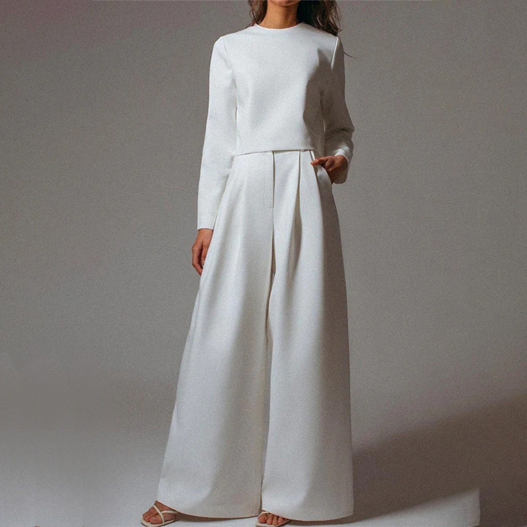 Cropped Top en Broekenset voor Dames