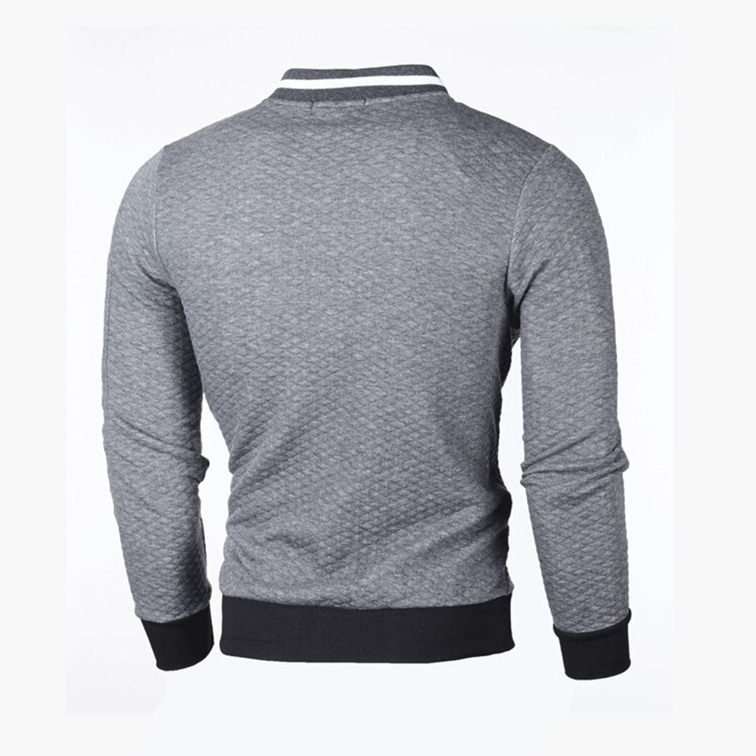 Gewatteerde Slim Fit Jack met Rits voor Heren