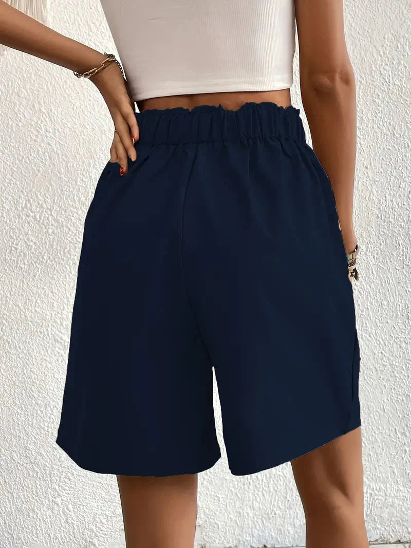 Hoog Getailleerde Shorts voor Dames