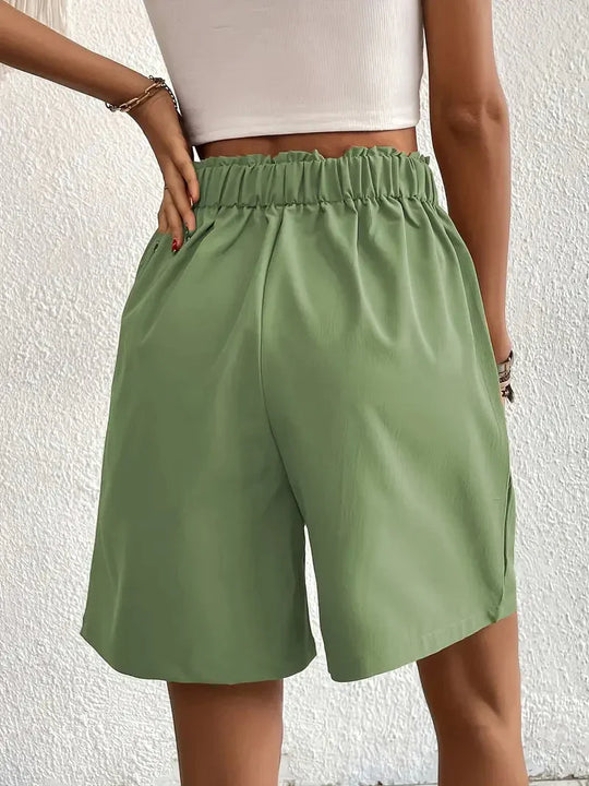 Hoog Getailleerde Shorts voor Dames