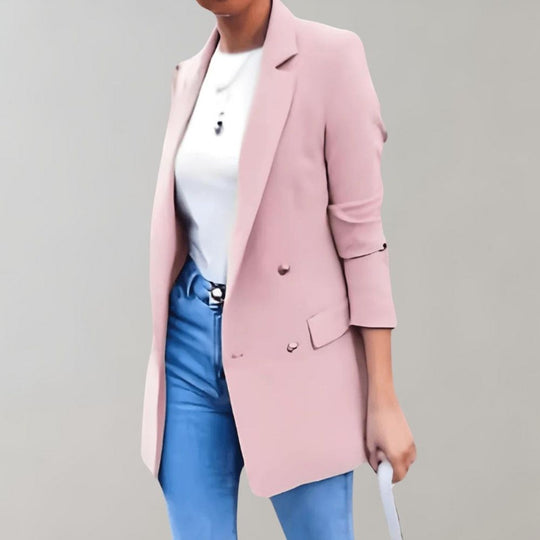 Elegante Blazer met Knopen voor Dames