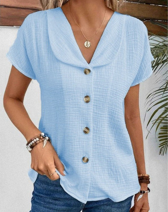 Knoopsluiting Blouse voor Dames