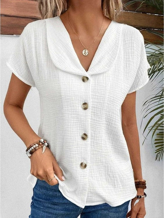 Knoopsluiting Blouse voor Dames