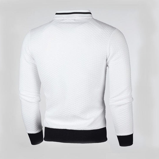 Gewatteerde Slim Fit Jack met Rits voor Heren