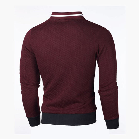 Gewatteerde Slim Fit Jack met Rits voor Heren