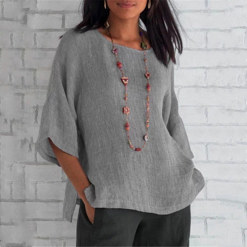 Zomerse Linnen Top voor Dames
