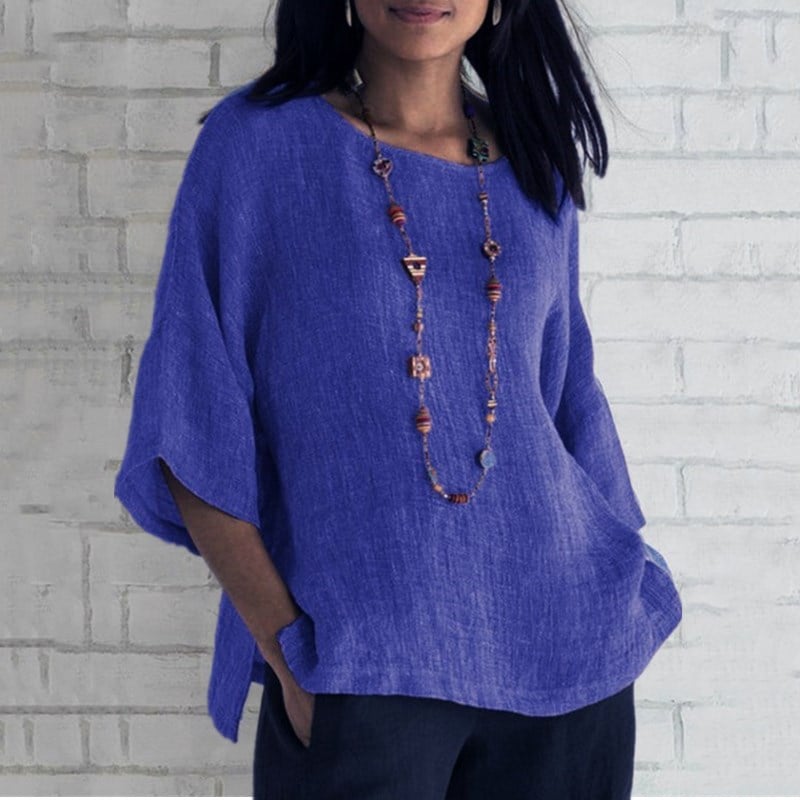 Zomerse Linnen Top voor Dames